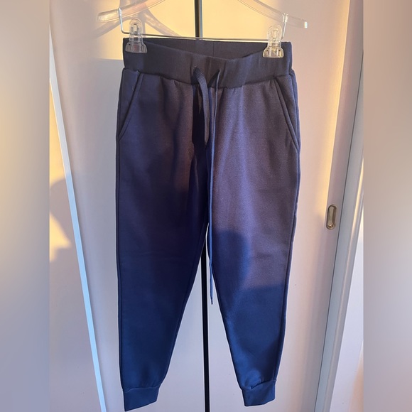 New Linda Michael slim cuff sweatpants joggers cobalt royal 👸 blue color Small - Picture 2 of 7